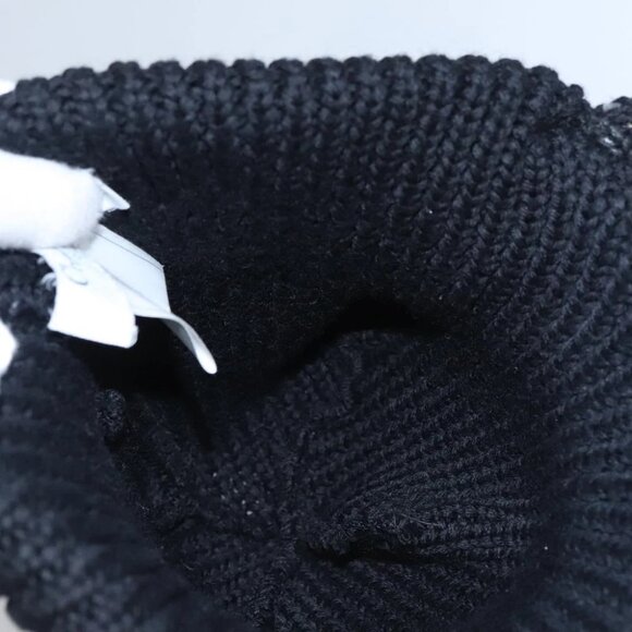 Christian Dior Cap Wool Black Auth ac3556V - Picture 3 of 13